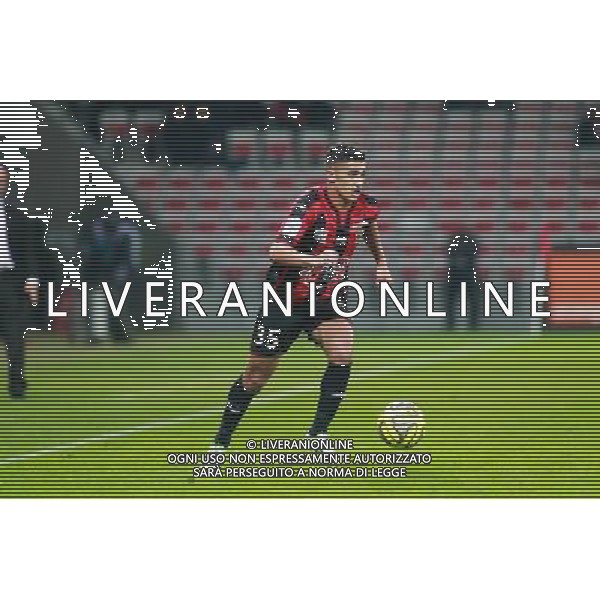 Mohamed BENRAHMA - 04.04.2015 - Nice / Evian Thonon - 31eme journee de Ligue 1 Photo : Serge Haouzi / Icon Sport AG ALDO LIVERANI SAS ONLY ITALY
