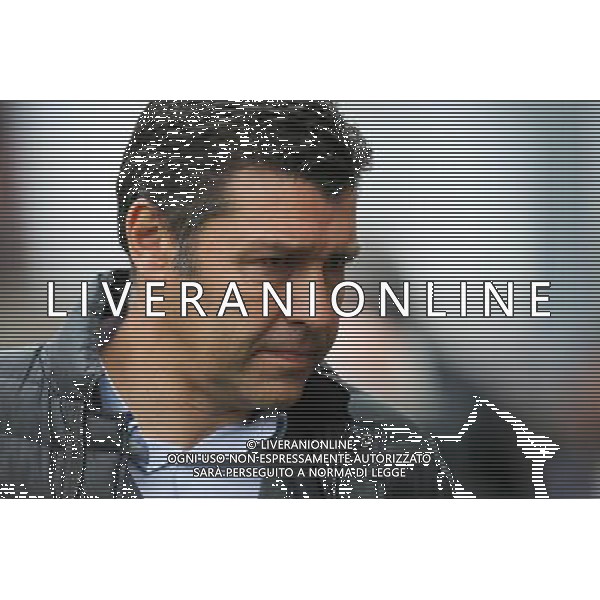 Hubert FOURNIER - 04.04.2015 - Guingamp / Lyon - 31eme journee de Ligue 1 Photo : Vincent Michel / Icon Sport AG ALDO LIVERANI SAS ONLY ITALY