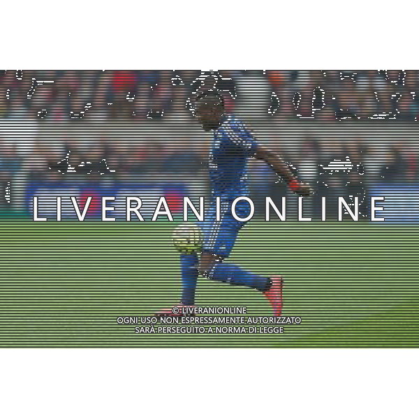 Henri BEDIMO - 04.04.2015 - Guingamp / Lyon - 31eme journee de Ligue 1 Photo : Vincent Michel / Icon Sport AG ALDO LIVERANI SAS ONLY ITALY