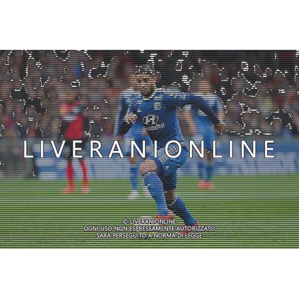 Nabil FEKIR - 04.04.2015 - Guingamp / Lyon - 31eme journee de Ligue 1 Photo : Vincent Michel / Icon Sport AG ALDO LIVERANI SAS ONLY ITALY