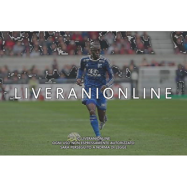 Mouhamadou DABO - 04.04.2015 - Guingamp / Lyon - 31eme journee de Ligue 1 Photo : Vincent Michel / Icon Sport AG ALDO LIVERANI SAS ONLY ITALY
