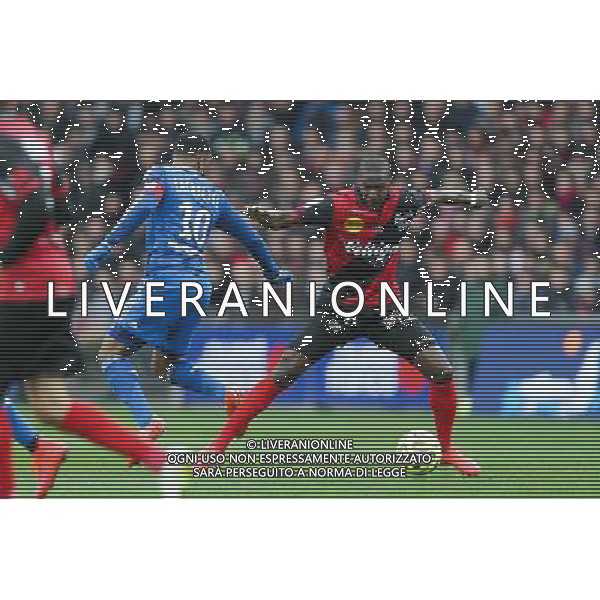 Younousse SANKHARE - 04.04.2015 - Guingamp / Lyon - 31eme journee de Ligue 1 Photo : Vincent Michel / Icon Sport AG ALDO LIVERANI SAS ONLY ITALY