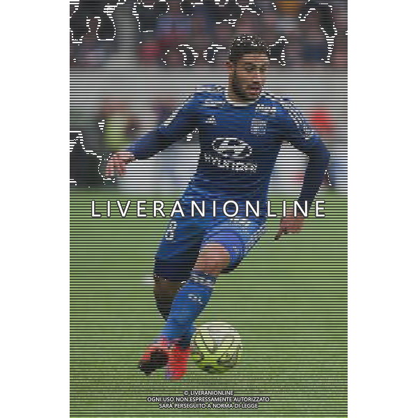 Nabil FEKIR - 04.04.2015 - Guingamp / Lyon - 31eme journee de Ligue 1 Photo : Vincent Michel / Icon Sport AG ALDO LIVERANI SAS ONLY ITALY