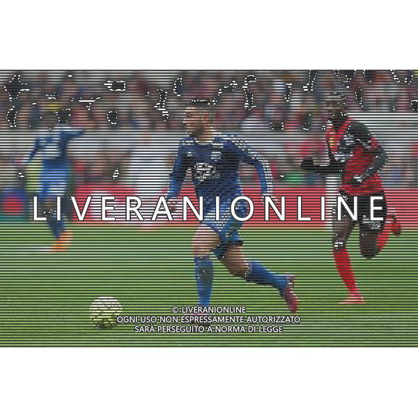 Jordan FERRI - 04.04.2015 - Guingamp / Lyon - 31eme journee de Ligue 1 Photo : Vincent Michel / Icon Sport AG ALDO LIVERANI SAS ONLY ITALY