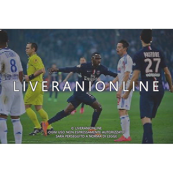 Joie Blaise MATUIDI - 05.04.2015 - Marseille / Paris Saint Germain - 31eme journee de Ligue 1 Photo : Dave Winter / Icon Sport AG ALDO LIVERANI SAS ONLY ITALY