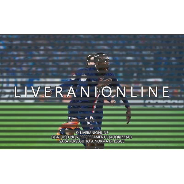 Joie Blaise MATUIDI - 05.04.2015 - Marseille / Paris Saint Germain - 31eme journee de Ligue 1 Photo : Dave Winter / Icon Sport AG ALDO LIVERANI SAS ONLY ITALY