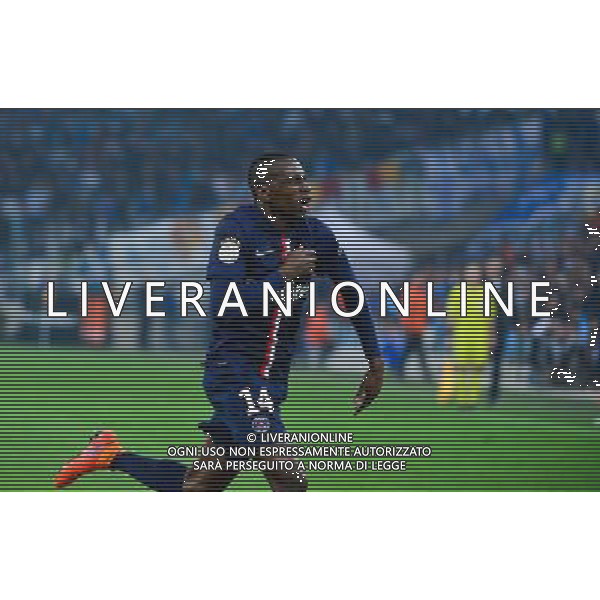 Joie Blaise MATUIDI - 05.04.2015 - Marseille / Paris Saint Germain - 31eme journee de Ligue 1 Photo : Dave Winter / Icon Sport AG ALDO LIVERANI SAS ONLY ITALY