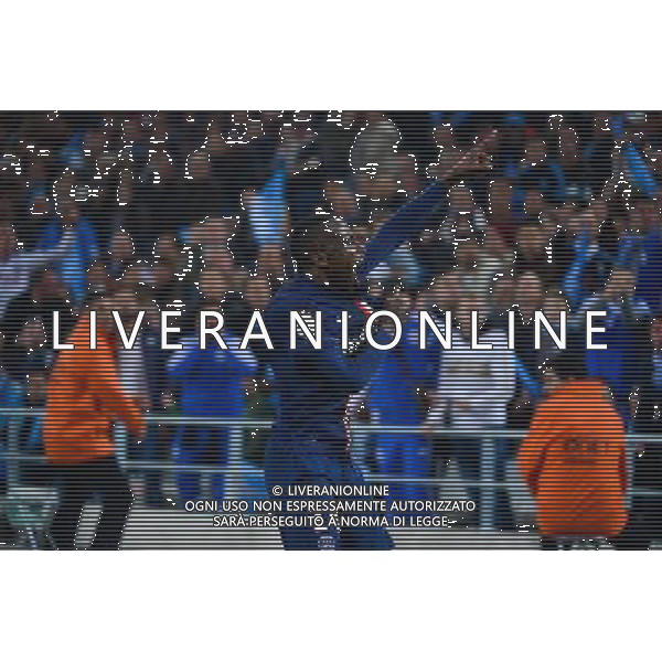 Joie Blaise MATUIDI - 05.04.2015 - Marseille / Paris Saint Germain - 31eme journee de Ligue 1 Photo : Dave Winter / Icon Sport AG ALDO LIVERANI SAS ONLY ITALY