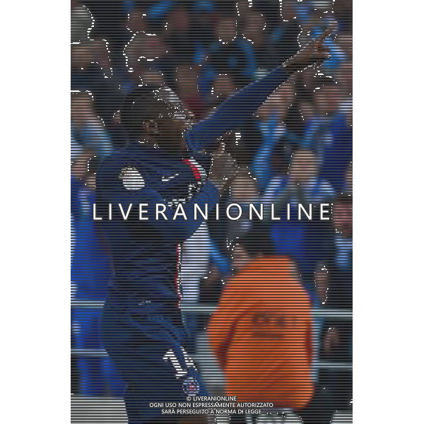 Joie Blaise MATUIDI - 05.04.2015 - Marseille / Paris Saint Germain - 31eme journee de Ligue 1 Photo : Dave Winter / Icon Sport AG ALDO LIVERANI SAS ONLY ITALY