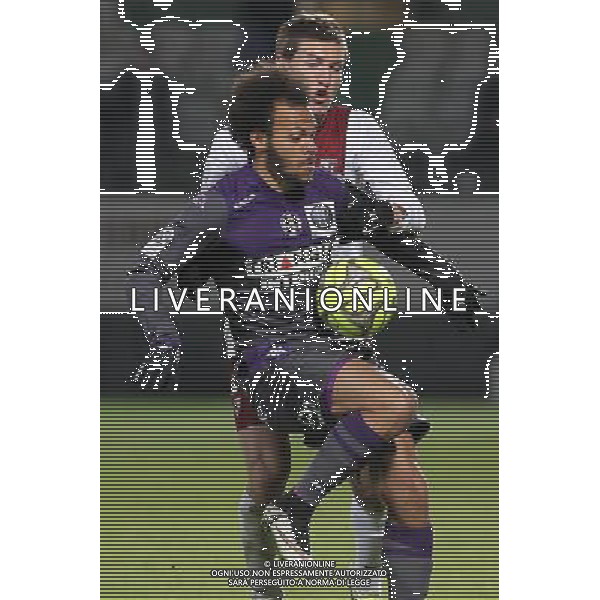 Gaetan BUSSMANN / Martin BRAITHWAITE - 04.04.2015 - Metz / Toulouse - 31eme journee de Ligue 1 Photo : Fred Marvaux / Icon Sport AG ALDO LIVERANI SAS ONLY ITALY
