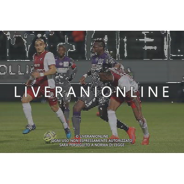 Tongo hamed DOUBIA / Romain METANIRE - 04.04.2015 - Metz / Toulouse - 31eme journee de Ligue 1 Photo : Fred Marvaux / Icon Sport AG ALDO LIVERANI SAS ONLY ITALY