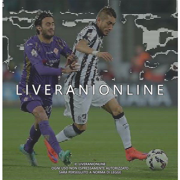 Coppa Italia TIM Cup 2014/2015 Semifinale Ritorno Firenze - 07.04.2015 Fiorentina-Juventus Nella Foto: pereyra e alberto aquilani /Ph.Vitez-Ag. Aldo Liverani
