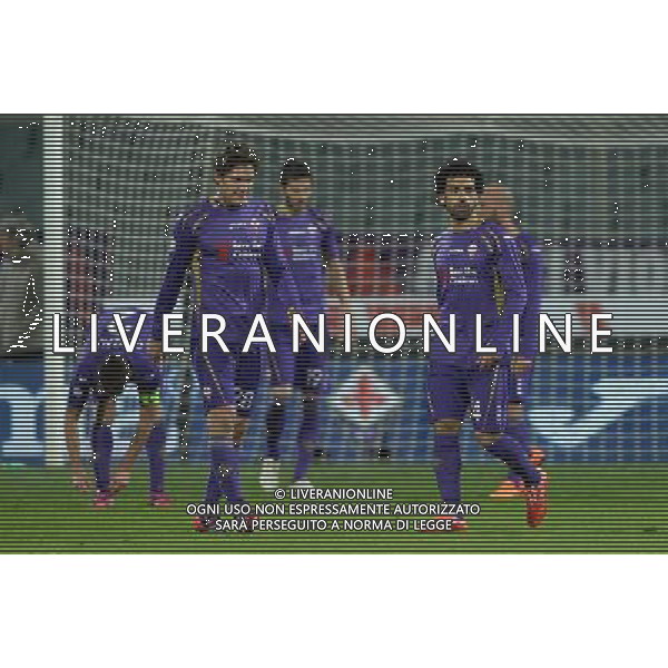 Coppa Italia TIM Cup 2014/2015 Semifinale Ritorno Firenze - 07.04.2015 Fiorentina-Juventus Nella Foto:delusione fiorentina /Ph.Vitez-Ag. Aldo Liverani