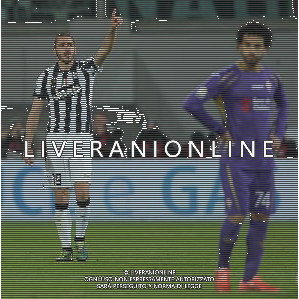 Coppa Italia TIM Cup 2014/2015 Semifinale Ritorno Firenze - 07.04.2015 Fiorentina-Juventus Nella Foto: esultanza dopo il gol di leonardo bonucci del 0-3 /Ph.Vitez-Ag. Aldo Liverani