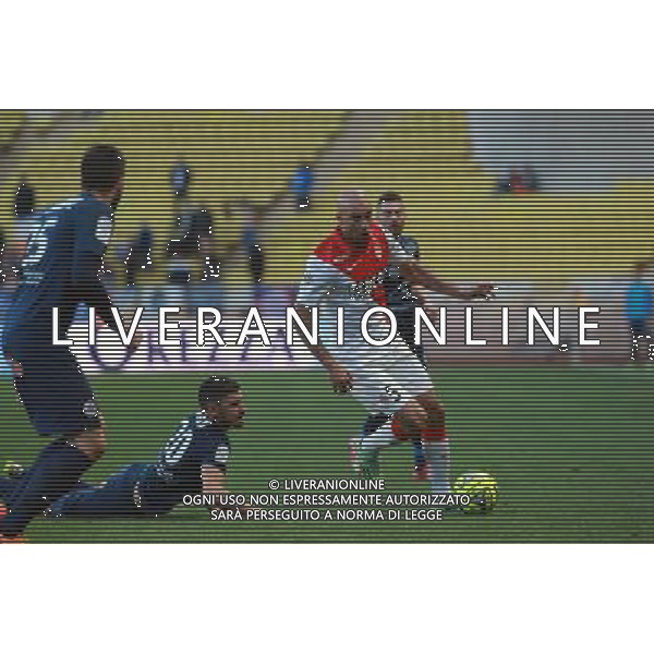 ABDENNOUR AYMEN / SANSON MORGAN - 07.04.2015 - Monaco / Montpellier - Match en retard de la 25eme journee de Ligue 1 Photo : Serge Haouzi / Icon Sport AG ALDO LIVERANI SAS ONLY ITALY