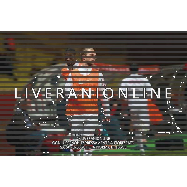 GERMAIN VALERE - 07.04.2015 - Monaco / Montpellier - Match en retard de la 25eme journee de Ligue 1 Photo : Serge Haouzi / Icon Sport /Agenzia Aldo Liverani sas - ITALY ONLY - EDITORIAL USE ONLY
