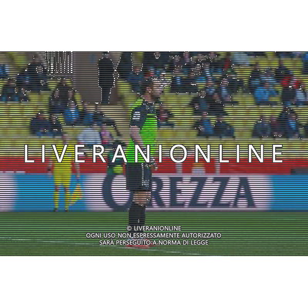 JOURDREN GEOFFROY - 07.04.2015 - Monaco / Montpellier - Match en retard de la 25eme journee de Ligue 1 Photo : Serge Haouzi / Icon Sport /Agenzia Aldo Liverani sas - ITALY ONLY - EDITORIAL USE ONLY