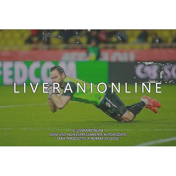 JOURDREN GEOFFROY - 07.04.2015 - Monaco / Montpellier - Match en retard de la 25eme journee de Ligue 1 Photo : Serge Haouzi / Icon Sport /Agenzia Aldo Liverani sas - ITALY ONLY - EDITORIAL USE ONLY