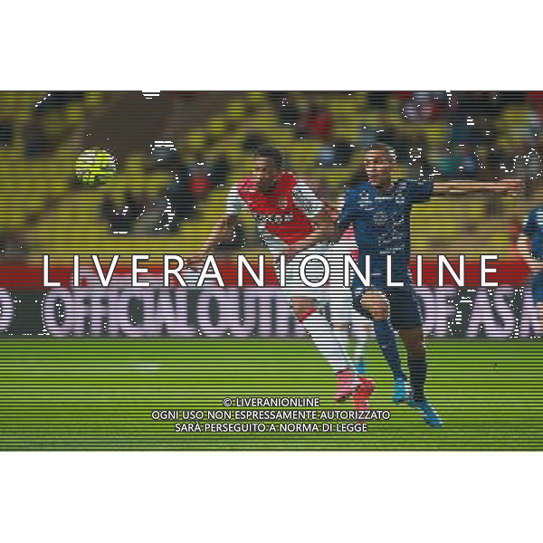 MARTIAL ANTHONY / MARVEAUX JORIS - 07.04.2015 - Monaco / Montpellier - Match en retard de la 25eme journee de Ligue 1 Photo : Serge Haouzi / Icon Sport /Agenzia Aldo Liverani sas - ITALY ONLY - EDITORIAL USE ONLY