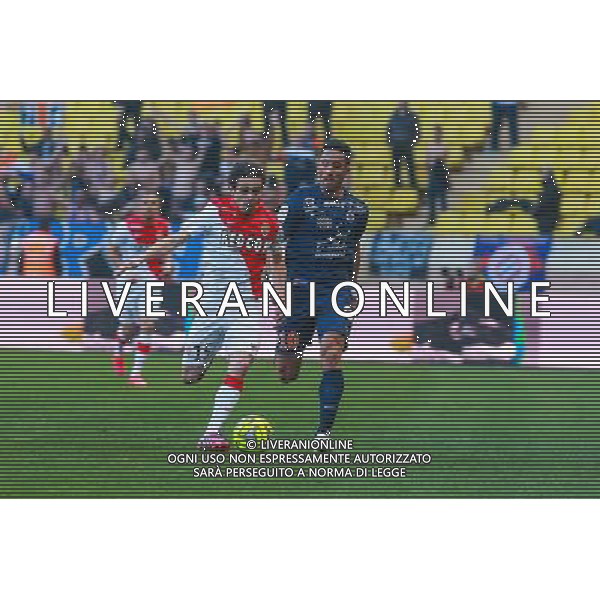 SILVA BERNARDO / BARRIOS LUCAS - 07.04.2015 - Monaco / Montpellier - Match en retard de la 25eme journee de Ligue 1 Photo : Serge Haouzi / Icon Sport /Agenzia Aldo Liverani sas - ITALY ONLY - EDITORIAL USE ONLY