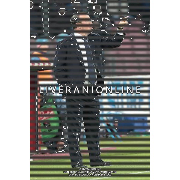 NAPOLI - LAZIO SEMIFINALE DI RITORNO COPPA ITALIA TIM CUP 08 APRILE 2015 NELLA FOTO: RAFAEL BENITEZ ©MOSCA/Agenzia Aldo Liverani Sas