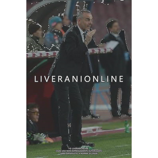 NAPOLI - LAZIO SEMIFINALE DI RITORNO COPPA ITALIA TIM CUP 08 APRILE 2015 NELLA FOTO: STEFANO PIOLI ©MOSCA/Agenzia Aldo Liverani Sas