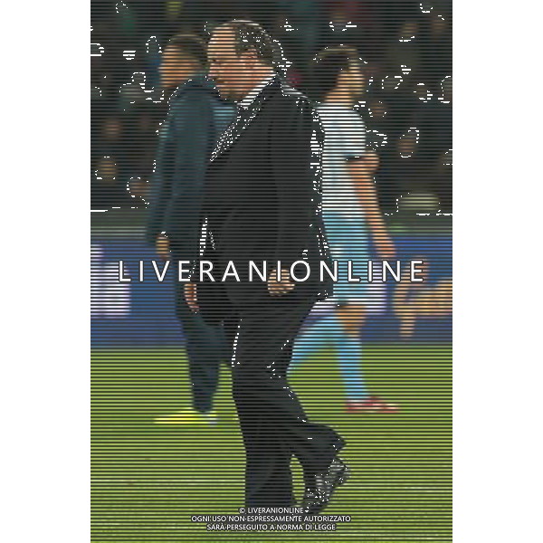 NAPOLI - LAZIO SEMIFINALE DI RITORNO COPPA ITALIA TIM CUP 08 APRILE 2015 NELLA FOTO: DELUSIONE DI RAFAEL BENITEZ ©MOSCA/Agenzia Aldo Liverani Sas