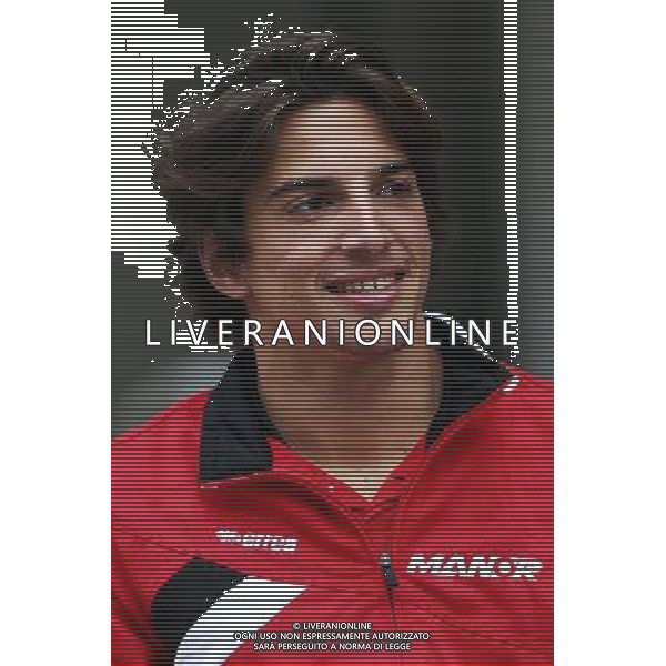 Roberto Merhi (ESP) Manor Marussia F1 Team. 09.04.2015. Formula 1 World Championship, Rd 3, Chinese Grand Prix, Shanghai, China, Preparation Day. /Agenzia Aldo Liverani sas - ITALY ONLY - EDITORIAL USE ONLY - GP F1 CINA