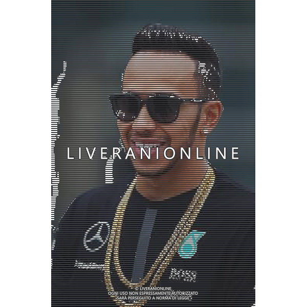 Lewis Hamilton (GBR) Mercedes AMG F1. 09.04.2015. Formula 1 World Championship, Rd 3, Chinese Grand Prix, Shanghai, China, Preparation Day. /Agenzia Aldo Liverani sas - ITALY ONLY - EDITORIAL USE ONLY - GP F1 CINA