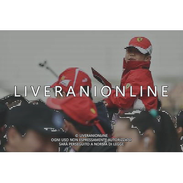 A young Ferrari fan. 09.04.2015. Formula 1 World Championship, Rd 3, Chinese Grand Prix, Shanghai, China, Preparation Day /Agenzia Aldo Liverani sas - ITALY ONLY - EDITORIAL USE ONLY - GP F1 CINA