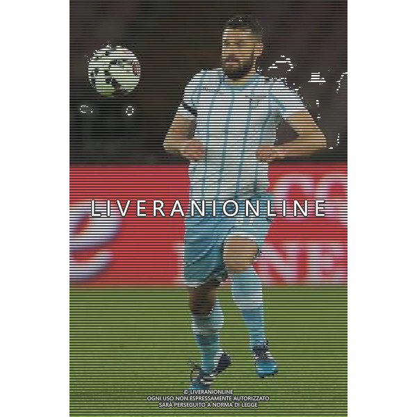 NAPOLI - LAZIO SEMIFINALE DI RITORNO COPPA ITALIA TIM CUP 08 APRILE 2015 NELLA FOTO: ANTONIO CANDREVA ©MOSCA/Agenzia Aldo Liverani Sas