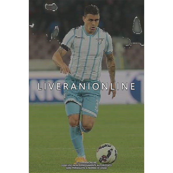 NAPOLI - LAZIO SEMIFINALE DI RITORNO COPPA ITALIA TIM CUP 08 APRILE 2015 NELLA FOTO: DOS SANTOS MAURICIO ©MOSCA/Agenzia Aldo Liverani Sas