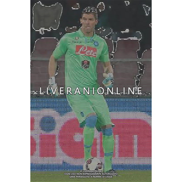 NAPOLI - LAZIO SEMIFINALE DI RITORNO COPPA ITALIA TIM CUP 08 APRILE 2015 NELLA FOTO: MARIANO ANDUJAR ©MOSCA/Agenzia Aldo Liverani Sas