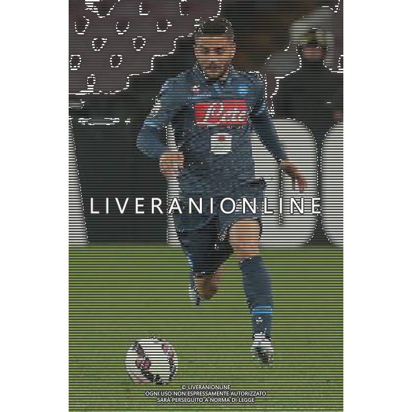 NAPOLI - LAZIO SEMIFINALE DI RITORNO COPPA ITALIA TIM CUP 08 APRILE 2015 NELLA FOTO: LORENZO INSIGNE ©MOSCA/Agenzia Aldo Liverani Sas