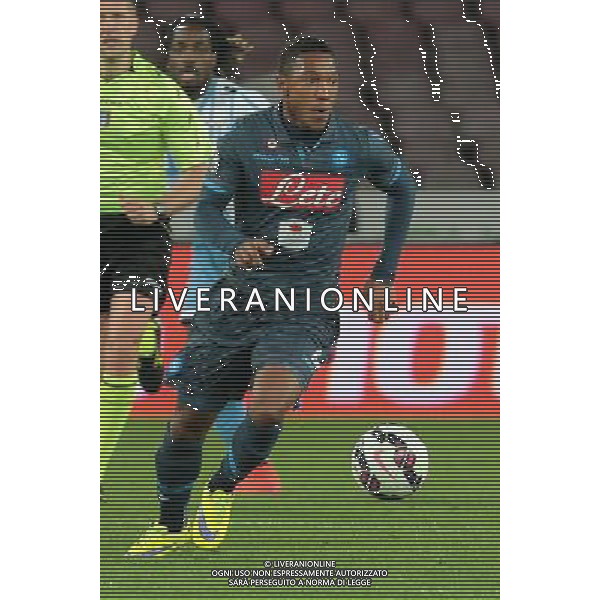 NAPOLI - LAZIO SEMIFINALE DI RITORNO COPPA ITALIA TIM CUP 08 APRILE 2015 NELLA FOTO: JONATHAN DE GUZMAN ©MOSCA/Agenzia Aldo Liverani Sas