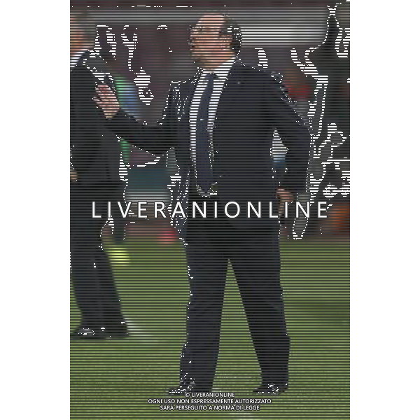 NAPOLI - LAZIO SEMIFINALE DI RITORNO COPPA ITALIA TIM CUP 08 APRILE 2015 NELLA FOTO: RAFAEL BENITEZ ©MOSCA/Agenzia Aldo Liverani Sas