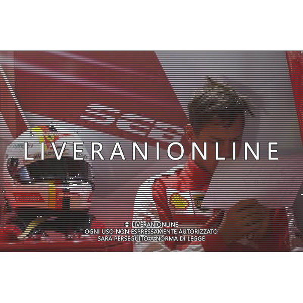 Sebastian Vettel (GER) Ferrari. 10.04.2015. Formula 1 World Championship, Rd 3, Chinese Grand Prix, Shanghai, China, Practice Day. AG ALDO LIVERANI SAS ONLY ITALY