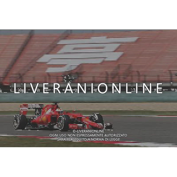 Sebastian Vettel (GER) Ferrari SF15-T. 10.04.2015. Formula 1 World Championship, Rd 3, Chinese Grand Prix, Shanghai, China, Practice Day. AG ALDO LIVERANI SAS ONLY ITALY
