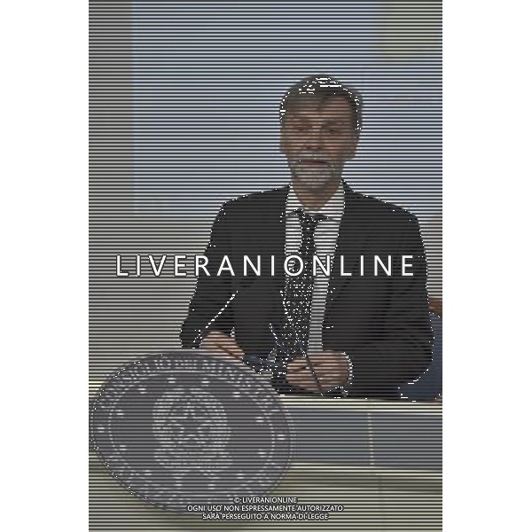 Roma - 10/04/2014 - Palazzo Chigi - Conferenza stampa di Graziano Delrio iniziativa \' Cantieri in Comune \' - nella foto: Il ministro delle infrastrutture Graziano Delrio / Ph. Fabrizio Corradetti - Ag. Aldo Liverani sas