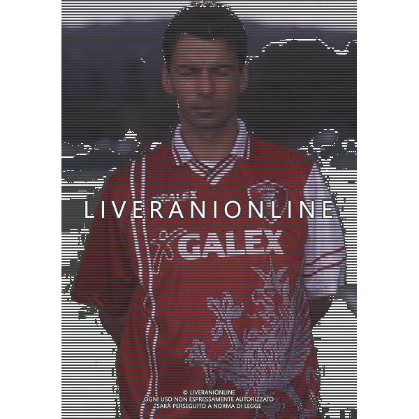 RETROSPETTIVA SANDRO TOVALIERI CALCIATORE NELLA FOTO SANDRO TOVALIERI CON LA MAGLIA DEL PERUGIA AG ALDO LIVERANI SAS