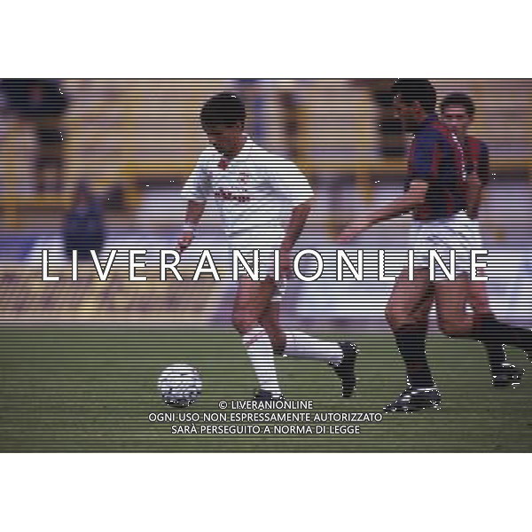 RETROSPETTIVA SANDRO TOVALIERI CALCIATORE NELLA FOTO SANDRO TOVALIERI CON LA MAGLIA DELL\'ANCONA AG ALDO LIVERANI SAS
