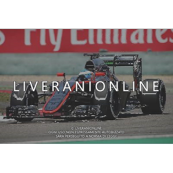Fernando Alonso (ESP) McLaren MP4-30. 11.04.2015. Formula 1 World Championship, Rd 3, Chinese Grand Prix, Shanghai, China, Qualifying Day. AG ALDO LIVERANI SAS ONLY ITALY
