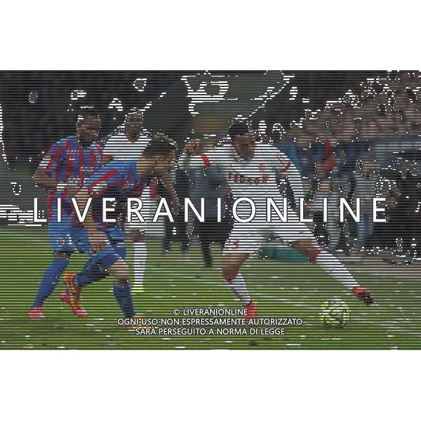 Anthony MARTIAL / Damien DA SILVA - 10.04.2015 - Caen / Monaco - 32e journee Ligue 1 Photo : Vincent Michel / Icon Sport AG ALDO LIVERANI SAS ONLY ITALY