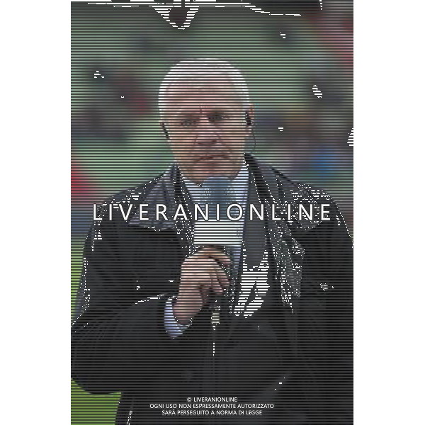 Luis FERNANDEZ / JOURNALISTE ET CONSULTANTS BE IN SPORTS - 10.04.2015 - Caen / Monaco - 32e journee Ligue 1 Photo : Vincent Michel / Icon Sport AG ALDO LIVERANI SAS ONLY ITALY