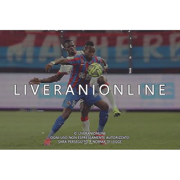 lenny NANGIS / Elderson ECHIEJILE - 10.04.2015 - Caen / Monaco - 32e journee Ligue 1 Photo : Vincent Michel / Icon Sport AG ALDO LIVERANI SAS ONLY ITALY