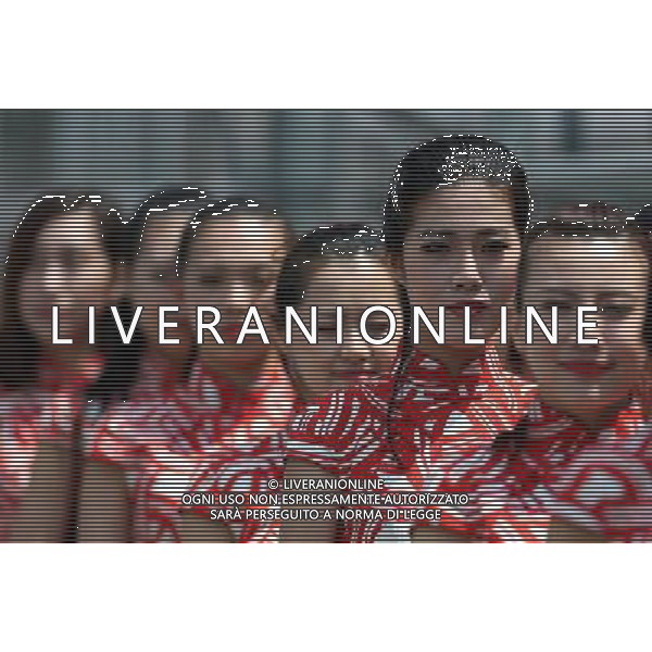 Grid girls 12.04.2015. Formula 1 World Championship, Rd 3, Chinese Grand Prix, Shanghai, China, Race Day. AG ALDO LIVERANI SAS ONLY ITALY