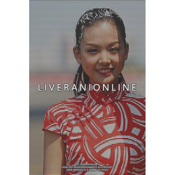 Grid girl. 12.04.2015. Formula 1 World Championship, Rd 3, Chinese Grand Prix, Shanghai, China, Race Day. AG ALDO LIVERANI SAS ONLY ITALY