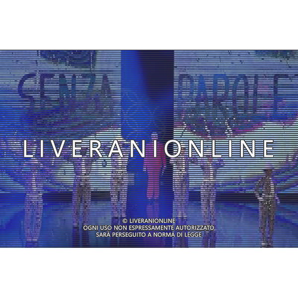Roma - 11/04/2015 - Auditorium Rai - Prima puntata della trasmissione TV \' Senza parole \' condotta da Antonella Clerici - nella foto: Antonella Clerici / Ph. Fabrizio Corradetti - Ag. Aldo Liverani sas