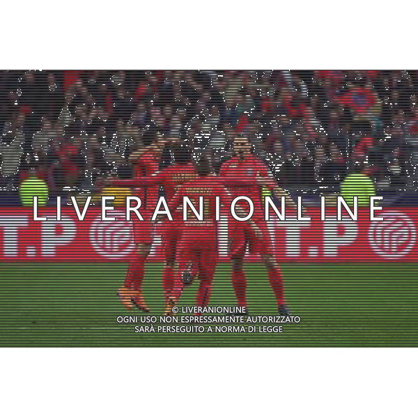 Joie Zlatan IBRAHIMOVIC - 11.04.2015 - Bastia / PSG - Finale de la Coupe de la Ligue 2015 Photo : Dave Winter / Icon Sport AG ALDO LIVERANI SAS ONLY ITALY