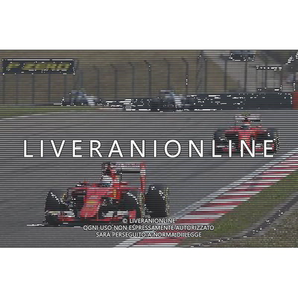 Sebastian Vettel (GER) Ferrari SF15-T. 12.04.2015. Formula 1 World Championship, Rd 3, Chinese Grand Prix, Shanghai, China, Race Day. 